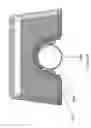 Fig. 41 - Ultrasonic sensor assembly for fluid flow meters