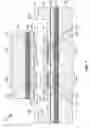 Fig. 07 - Fluidic device including BAW resonators along opposing channel surfaces