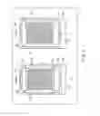 Fig. 12 - Display device including projections opposed to each other in a sealant