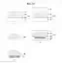 Fig. 15 - Backlight unit having a lens with refraction and reflection portions