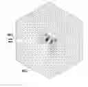 Fig. 01 - Compact optical key based on a two-dimensional photonic crystal with 120 degree folding
