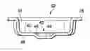 Fig. 01 - Semiconductor device carrier tape with image sensor detectable dimples