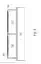 Fig. 08 - Stacked integrated circuit structure and method of forming