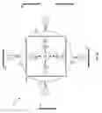 Fig. 10 - Millimeter wave spatial crossbar for a millimeter-wave connected data center