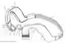 Fig. 01 - Freely adjustable ergonomic bone conduction earphone rack