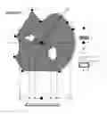 Fig. 01 - Sprinkler and a group of sprinklers for irrigating areas of arbitrary shape
