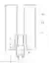Fig. 01 - Ceramic atomizing wick and cigarette cartridge