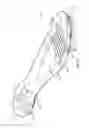 Fig. 08 - Sole structure for an article of footwear having a nonlinear bending stiffness with compression grooves and descending ribs