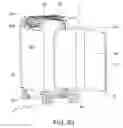Fig. 16 - Luggage system employing a telescopically-extendable handle and rechargeable power supply assembly