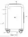 Fig. 50 - Luggage system employing a telescopically-extendable handle and rechargeable power supply assembly