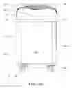 Fig. 96 - Luggage system employing a telescopically-extendable handle and rechargeable power supply assembly