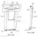 Fig. 32 - Hard-shell luggage system having a telescopically-extendible handle and rechargeable battery supply assembly, and a compression-pad subsystem and a laundry bag subsystem
