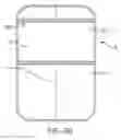 Fig. 43 - Hard-shell luggage system having a telescopically-extendible handle and rechargeable battery supply assembly, and a compression-pad subsystem and a laundry bag subsystem