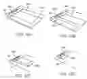 Fig. 47 - Hard-shell luggage system having a telescopically-extendible handle and rechargeable battery supply assembly, and a compression-pad subsystem and a laundry bag subsystem