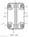 Fig. 52 - Hard-shell luggage system having a telescopically-extendible handle and rechargeable battery supply assembly, and a compression-pad subsystem and a laundry bag subsystem