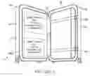 Fig. 55 - Hard-shell luggage system having a telescopically-extendible handle and rechargeable battery supply assembly, and a compression-pad subsystem and a laundry bag subsystem