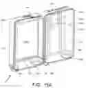 Fig. 94 - Hard-shell luggage system having a telescopically-extendible handle and rechargeable battery supply assembly, and a compression-pad subsystem and a laundry bag subsystem