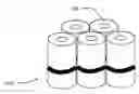 Fig. 01 - Foam spring mattress configured with variable firmness