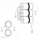Fig. 08 - Foam spring mattress configured with variable firmness