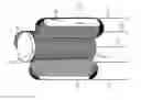 Fig. 01 - Symmetric short contact force sensor with four coils