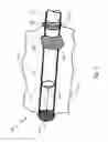 Fig. 10 - Extended balloon assembly for a catheter