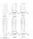 Fig. 07 - Molds for custom dental implant abutments and impression posts