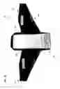 Fig. 16 - Heel float therapeutic footwear