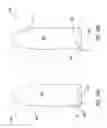 Fig. 21 - Package assembly for or with a tampon applicator
