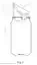 Fig. 08 - Cuspidor funnels attachable to empty drink containers