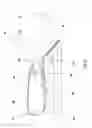 Fig. 13 - Apparatus and method for upright drumming and exercising