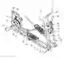 Fig. 01 - Exercise apparatus with travel path constraining unit