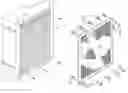 Fig. 01 - Assembly, kit and method for securing a covering to an air intake including connecting inserts