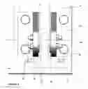 Fig. 05 - Shuttle system to move strapped/bundled material for sawing