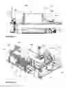 Fig. 10 - Shuttle system to move strapped/bundled material for sawing