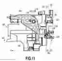 Fig. 12 - Carriage assembly and head position adjustment mechanism