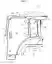 Fig. 04 - Work vehicle with accommodation for air conditioner in rear beam of cabin frame