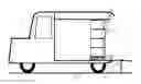 Fig. 01 - Device for loading and unloading boxes on to and from a van