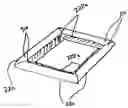 Fig. 01 - Recycled rubber securement mat with self-provided incline stop