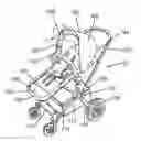 Fig. 01 - Stroller with protective cover and other accessories