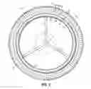 Fig. 04 - Steering Wheel Cover Having Clips