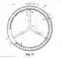 Fig. 13 - Steering Wheel Cover Having Clips