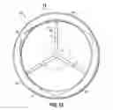 Fig. 14 - Steering Wheel Cover Having Clips