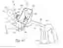 Fig. 10 - Bicycle saddle that balances sitting force
