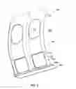 Fig. 02 - Sidewall panel assembly and return air bridge for use in an aircraft assembly