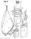 Fig. 06 - Elastomeric band for removably attaching a bottle to a vertical surface