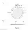 Fig. 02 - Portable single-use lotion container with integrated applicator