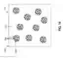 Fig. 12 - Composition having mechanical property gradients at locations of polymer nanoparticles