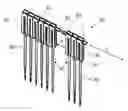 Fig. 01 - Needle module for a needle board of a needling machine