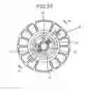 Fig. 25 - Wire reel, reinforcing bar binding machine, and rotational information detecting method