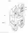 Fig. 02 - Door hinge for a door and a door frame